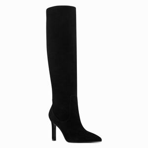 Nine West Maxim Heel Laarzen Zwart Nederland | JVY-135967